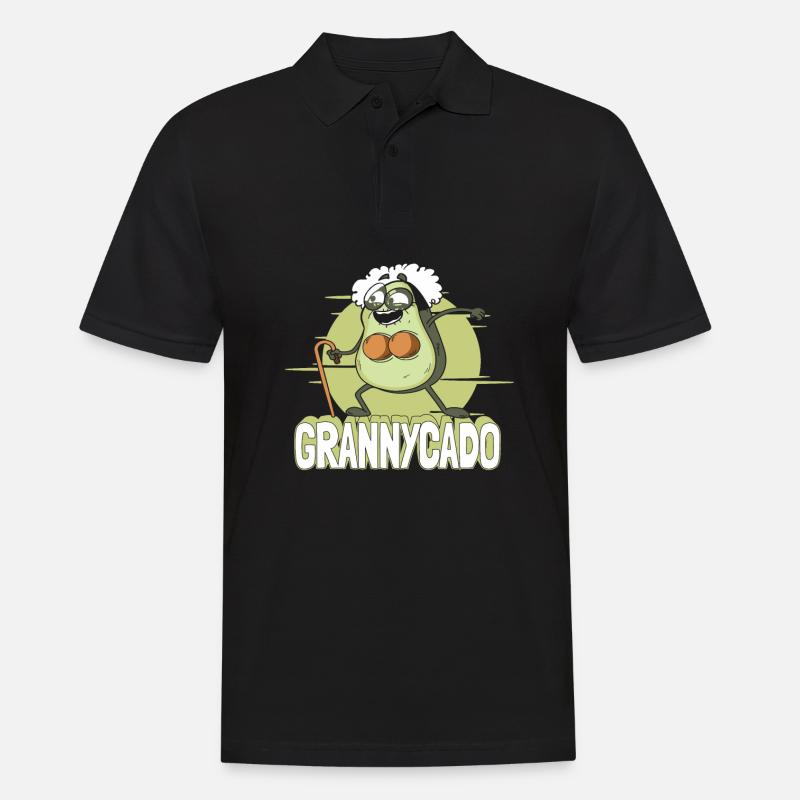 Großmutter Oma Omi - Männer Poloshirt - Schwarz