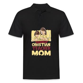 Teacher of Religion Religious Education - Men's Polo Shirt - black - Front - Kai (181cm)