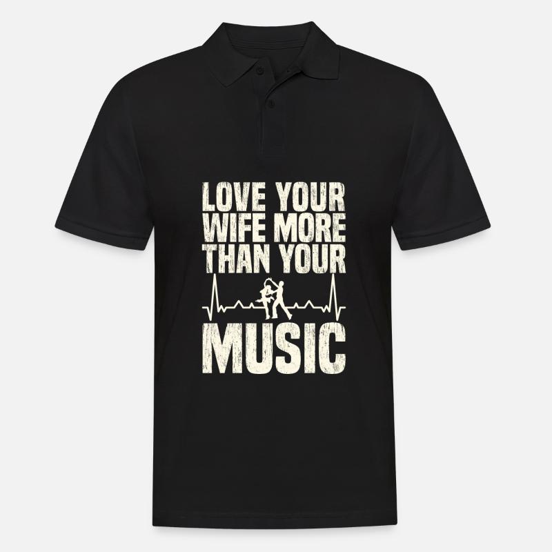 Tontechniker Toningenieur Tontechniker Ehemann - Männer Poloshirt - Schwarz