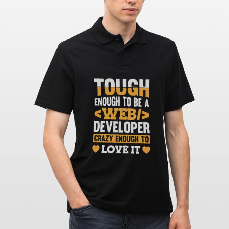 Web Developer Webdeveloper Web Developer Men's Polo Shirt