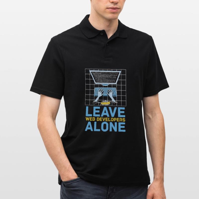 Web Developer Web Developer Web Developer Men's Polo Shirt