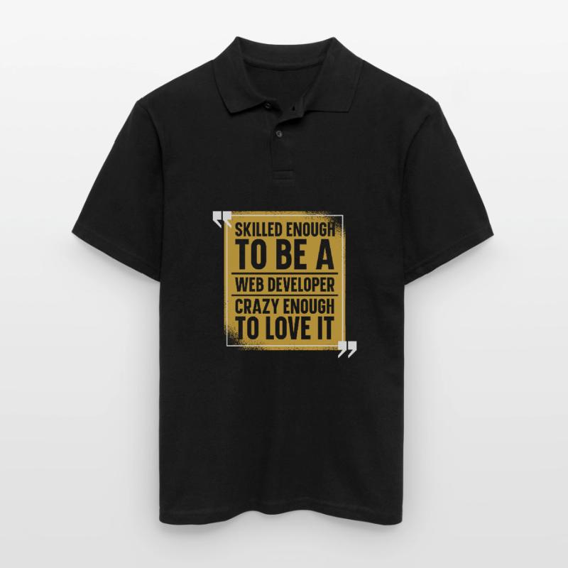 Web Developer Webdeveloper Web Developer Men's Polo Shirt