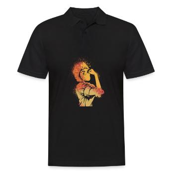 Infirmier - Polo Homme - noir - Devant - Kai (181cm)