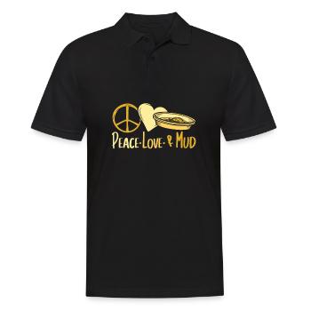 Prospectors Digging Treasure - Men's Polo Shirt - black - Front - Kai (181cm)