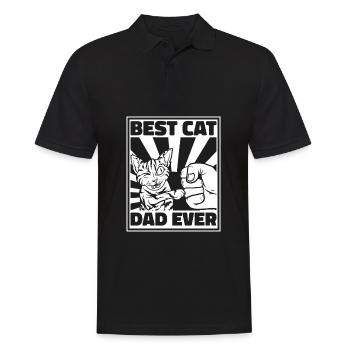 Cat Cat Daddy - Polo Homme - noir - Devant - Kai (181cm)