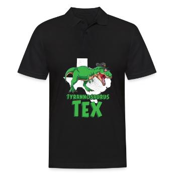 Dinosaure Dinosaure adulte - Polo Homme - noir - Devant - Kai (181cm)