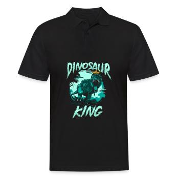 Dinosaure Dinosaure adulte - Polo Homme - noir - Devant - Kai (181cm)