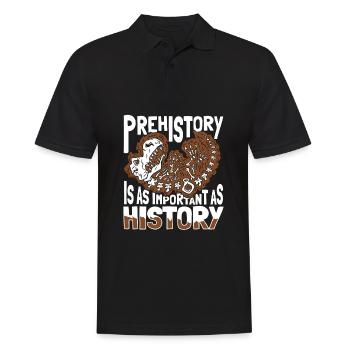 Dinosaure Dinosaure adulte - Polo Homme - noir - Devant - Kai (181cm)