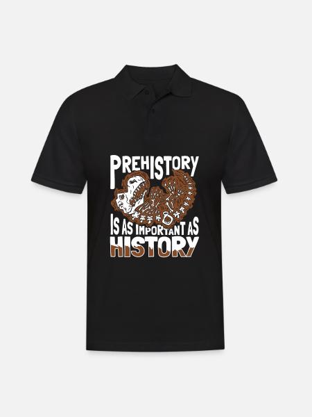 Dinosaur Adult dinosaur - Men's Polo Shirt - black