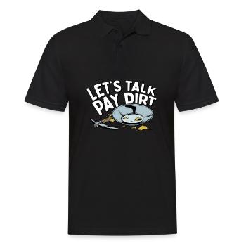 Engineer Witzig Mining Engineer - Men's Polo Shirt - black - Front - Kai (181cm)