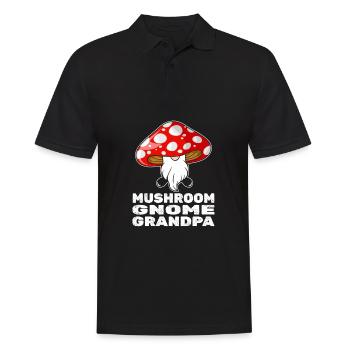 Cueilleurs de champignons Champignons Nain de champignons - Polo Homme - noir - Devant - Kai (181cm)