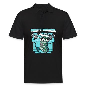 Biology Biologist Children Biology - Men's Polo Shirt - black - Front - Kai (181cm)