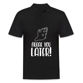 Biology Biologist Children Biology - Men's Polo Shirt - black - Front - Kai (181cm)