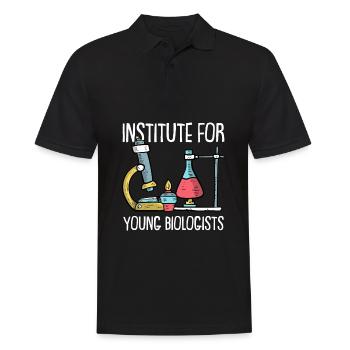 Biology Biologist Children Biology - Men's Polo Shirt - black - Front - Kai (181cm)