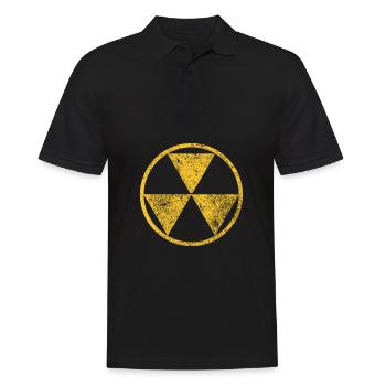Physics Phyiker Nuclear Physics - Men's Polo Shirt - black - Front - Kai (181cm)