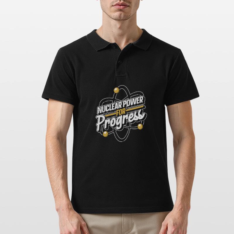Physics Phyiker Nuclear Physics Men's Polo Shirt