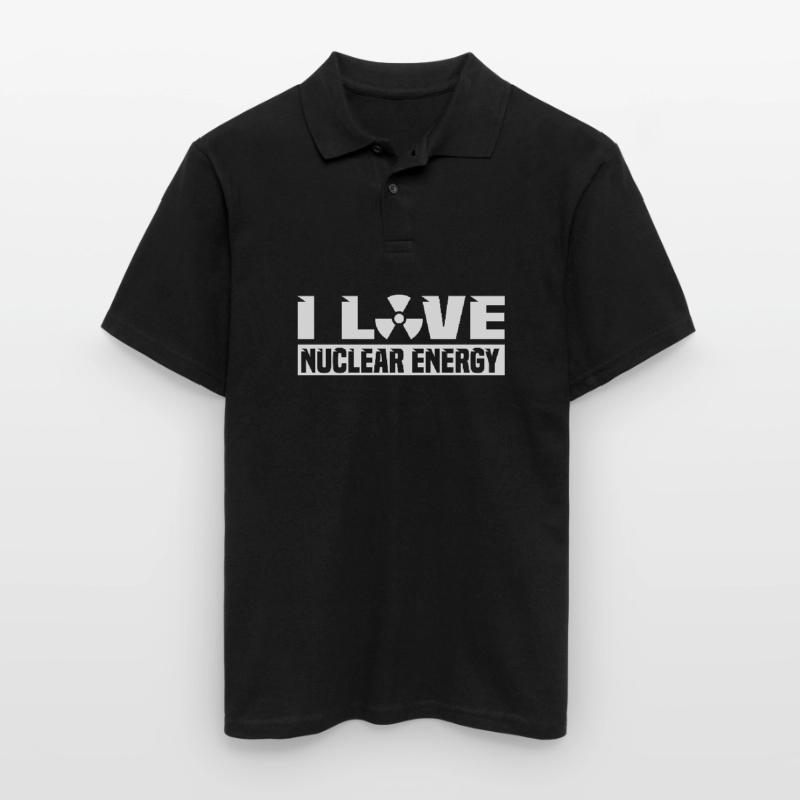 Physics Phyiker Nuclear Physics Men's Polo Shirt