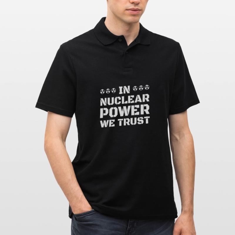 Physics Phyiker Nuclear Physics Men's Polo Shirt