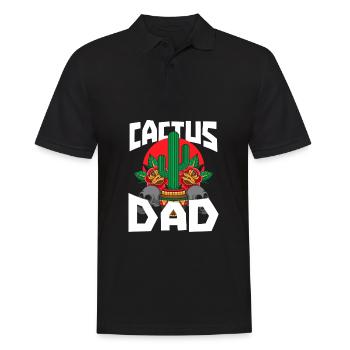 Jardin de cactus - Polo Homme - noir - Devant - Kai (181cm)
