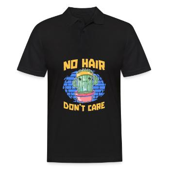 Cactus Garden - Men's Polo Shirt - black - Front - Kai (181cm)