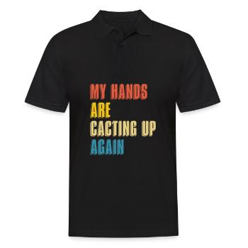 Cactus Jardin Cactus - Polo Homme - noir - Devant - Kai (181cm)