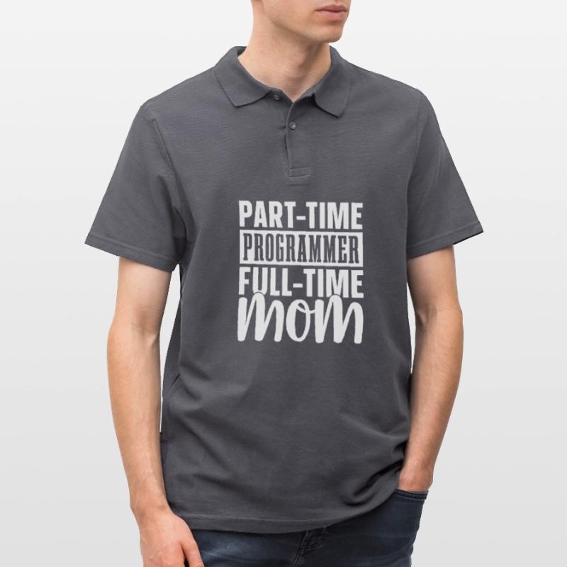 Développeur Coder Programmeur Mama Polo Homme