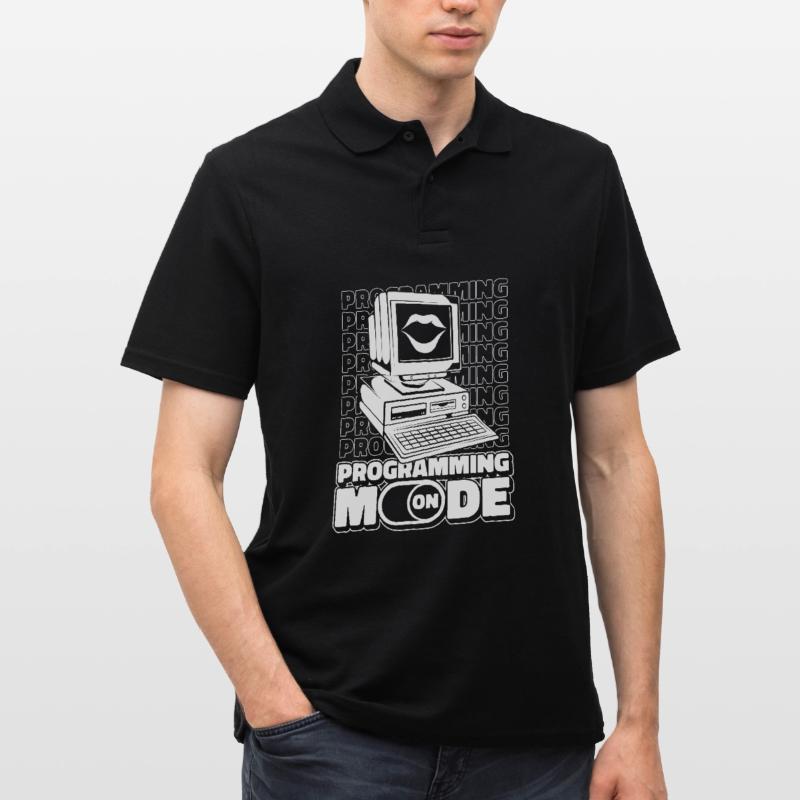 Développeur Coder Programmeur Mode activé Polo Homme