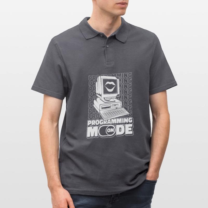 Développeur Coder Programmeur Mode activé Polo Homme
