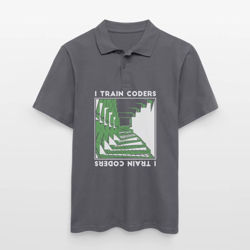 Developer Coder Programmer Encoder Men's Polo Shirt