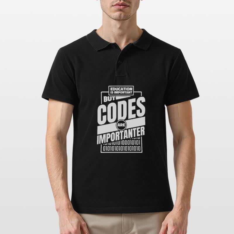 Développeur Coder Programmeur Drôle Polo Homme