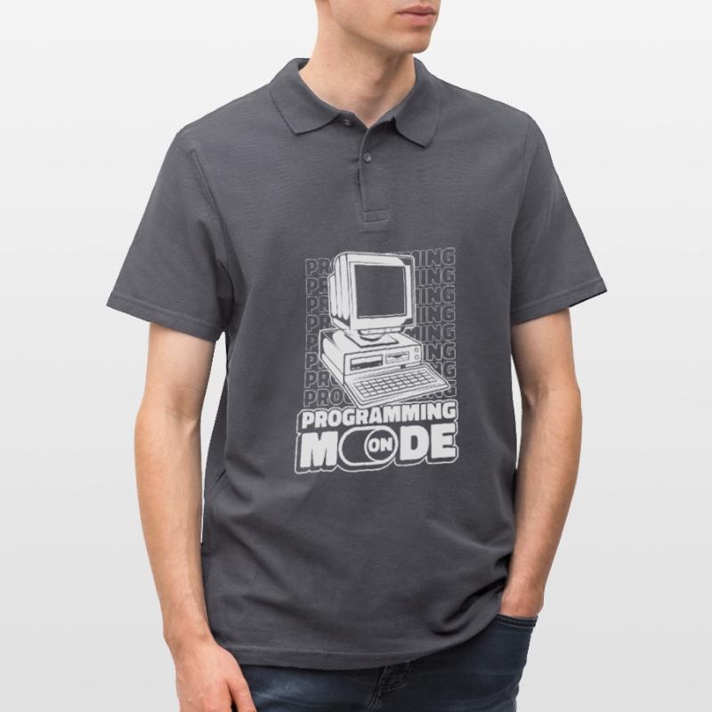 Entwickler Coder Programmierer Modus Männer Poloshirt