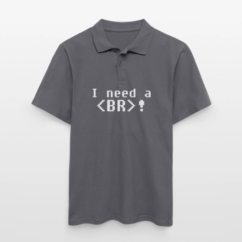 Developer Coder Programmer Funny Coding Men's Polo Shirt