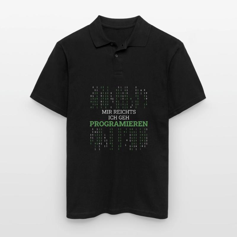 Entwickler Coder Programmierer Lustig Männer Poloshirt