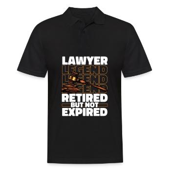 Avocat Avocat Jura Retraité - Polo Homme - noir - Devant - Kai (181cm)