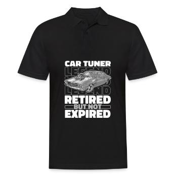 Tuner Tuner de tournevis Retraité - Polo Homme - noir - Devant - Kai (181cm)