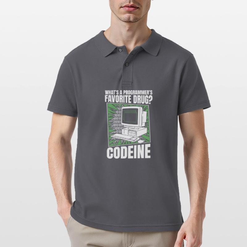 Développeur Coder Programmeur Codein Polo Homme
