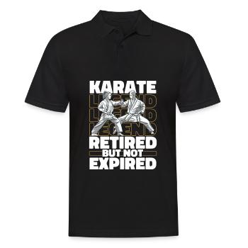 Karaté à la retraite - Polo Homme - noir - Devant - Kai (181cm)