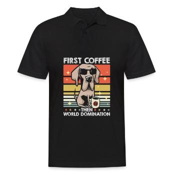 Lunettes de soleil Great Dane Coffee - Polo Homme - noir - Devant - Kai (181cm)