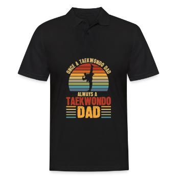 Taekwondo Père Taekwondo - Polo Homme - noir - Devant - Kai (181cm)