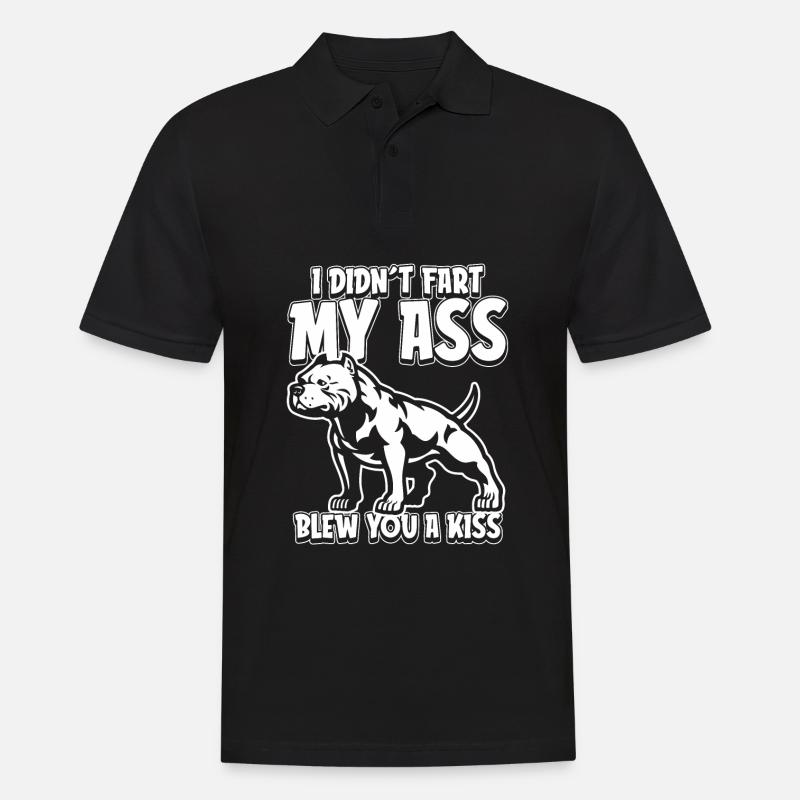 American Bully - Männer Poloshirt - Schwarz