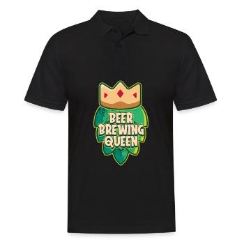 Craft Beer Beer Craft Beer Queen - Men's Polo Shirt - black - Front - Kai (181cm)