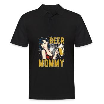 Craft Beer Bier Craftbier Mama - Männer Poloshirt - Schwarz - Vorne - Kai (181cm)