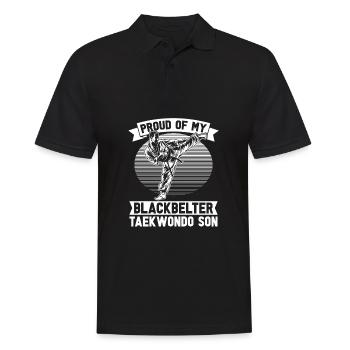 Taekwondo Père Taekwondo - Polo Homme - noir - Devant - Kai (181cm)