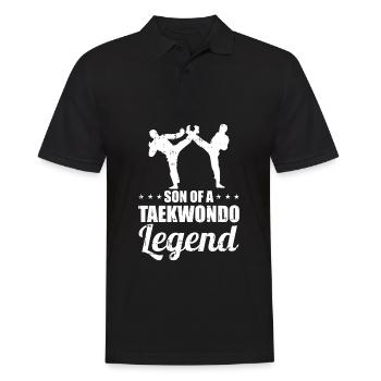 Taekwondo Père Taekwondo - Polo Homme - noir - Devant - Kai (181cm)