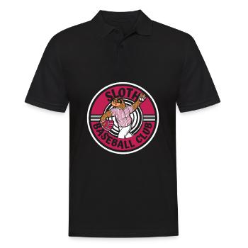 Sloth Club Sloth Baseball - Polo Homme - noir - Devant - Kai (181cm)