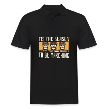 Fan train marching band - Men's Polo Shirt - black - Front - Kai (181cm)