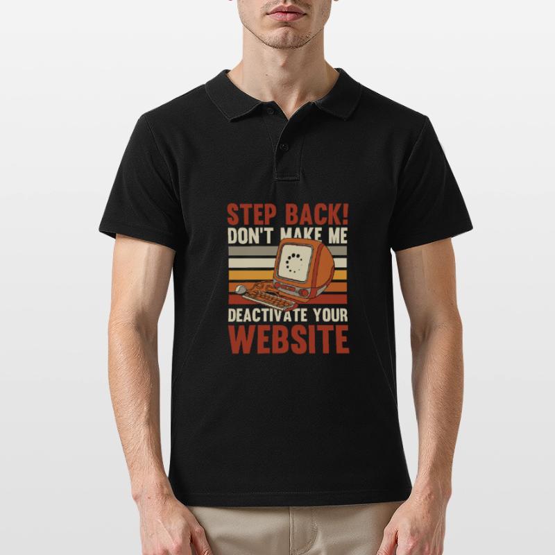 Web Developer Web Developer Funny Men's Polo Shirt