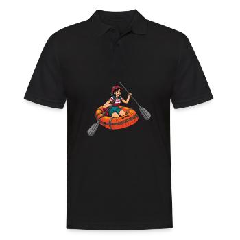 Rafting - Polo Homme - noir - Devant - Kai (181cm)