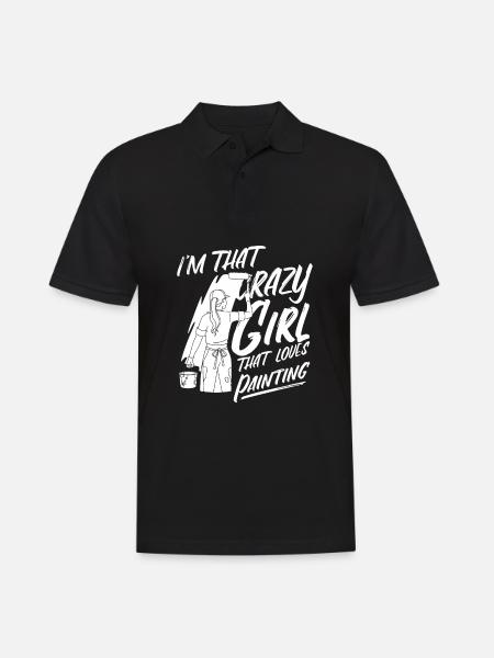 Painter Varnisher - Men's Polo Shirt - black
