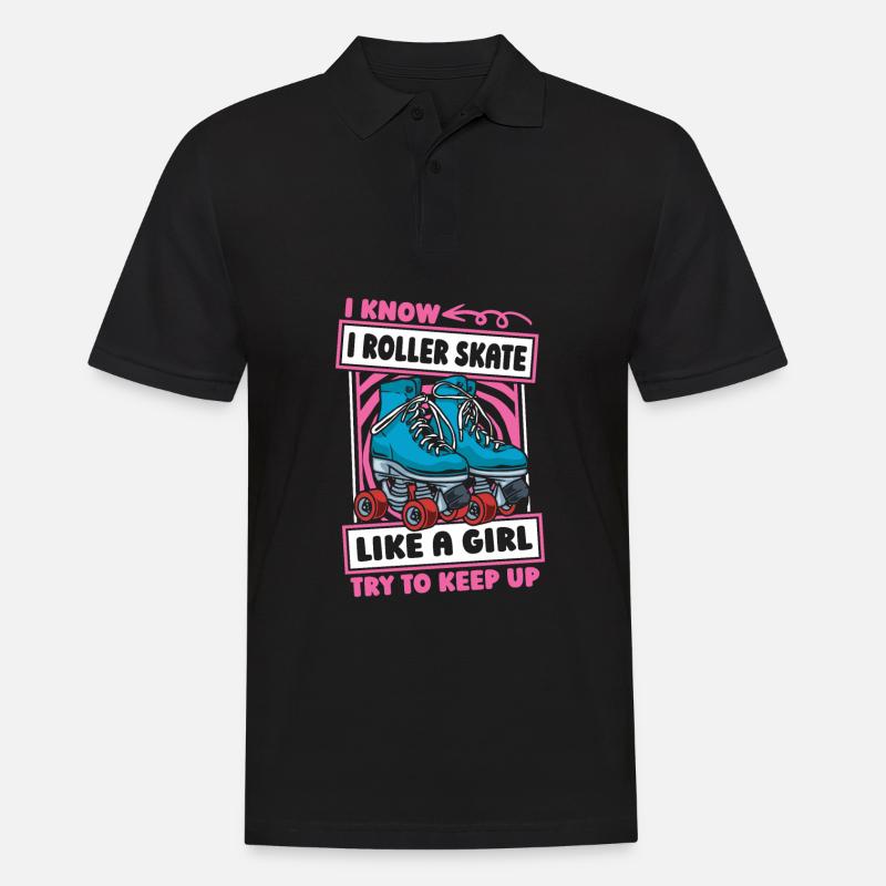 Roller Roller Roller - Polo Homme - noir